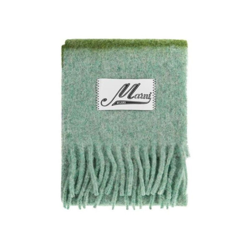 Stripe Mohair Scarf